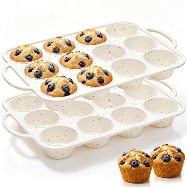 Vinino 2Pack Silicone Muffin Pan for Baking with Metal Reinf: Why It’s Trending in Kitchen Essentials