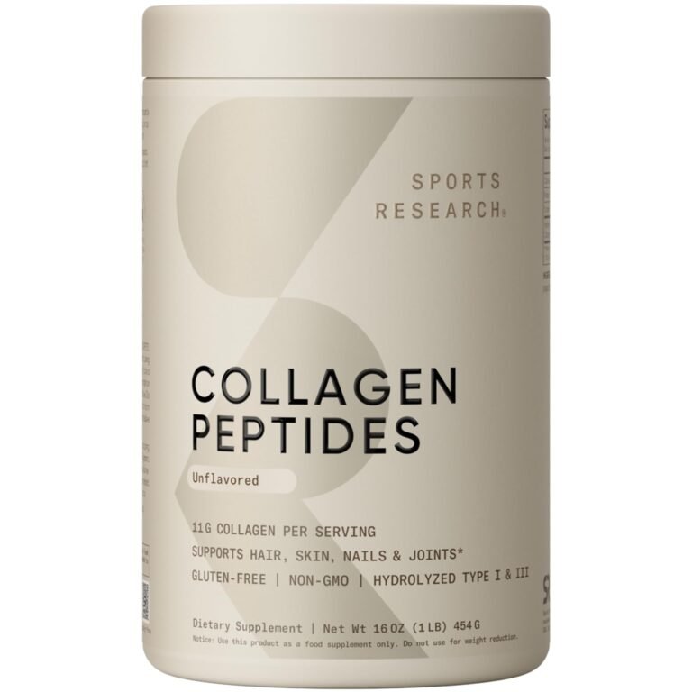 Sports Research® Collagen Peptides Protein Powder 16oz (Unfl: Why It’s Trending in Health & Wellness