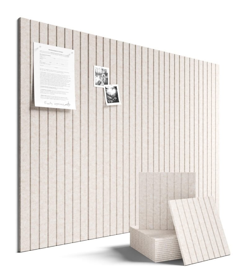 Fluxynara 48" x 36" Large Felt Bulletin Board, Oat: Why It’s Trending in Home Decor
