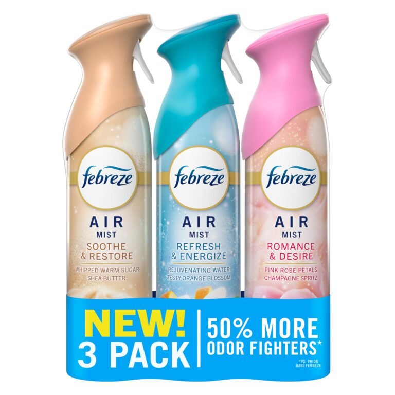 Febreze Air Mist, Air Freshener, Odor Fighting Room Spray, D: Why It’s Trending in Home Decor