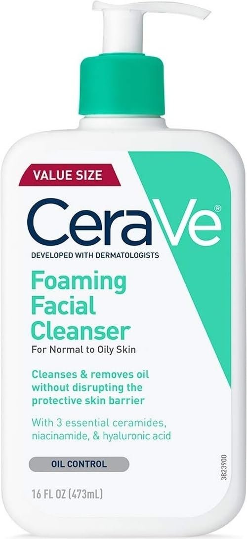 CeraVe Foaming Facial Cleanser, Face Wash for Oily Skin, 16f: Why It’s Trending in Beauty & Skincare
