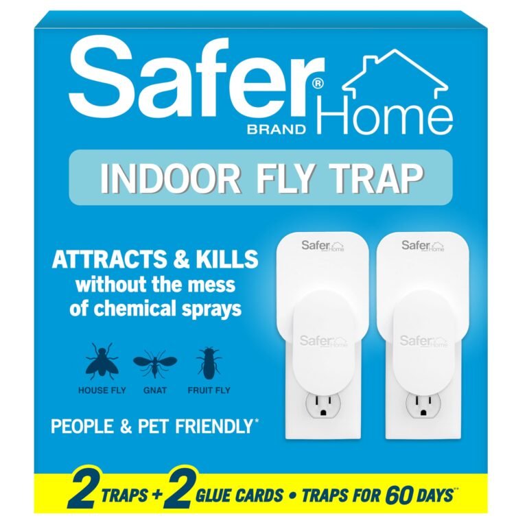 Safer Home Flying Insect Trap, Plug-in Fruit Fly Trap for In: Why It’s Trending in Garden & Outdoor