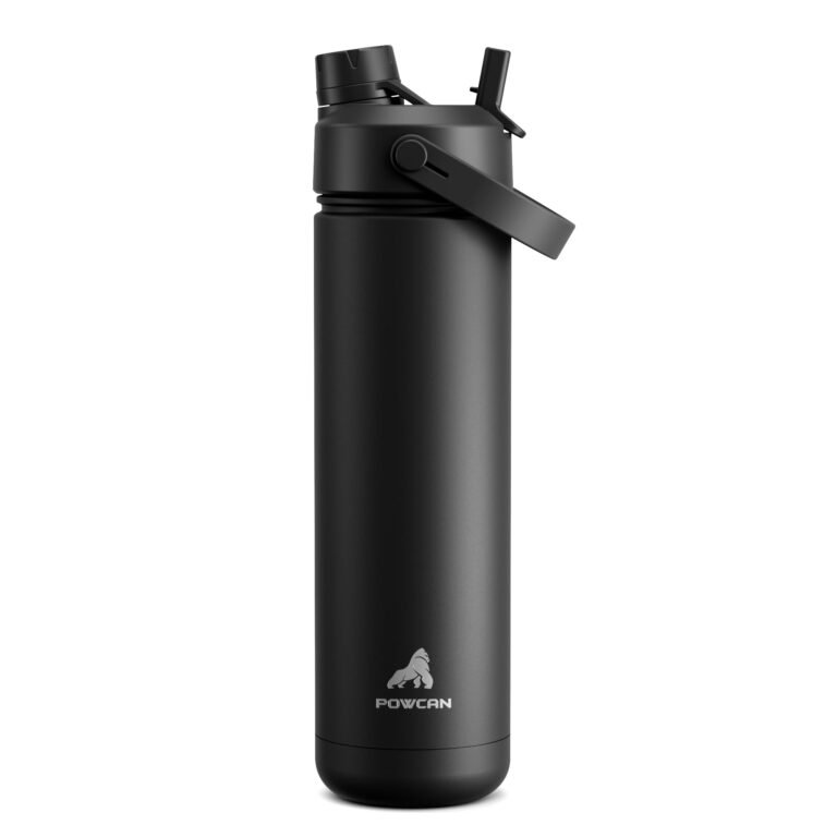 POWCAN 26 oz Insulated Water Bottle with 2-in-1 Straw and Sp: Why It’s Trending in Clean Living