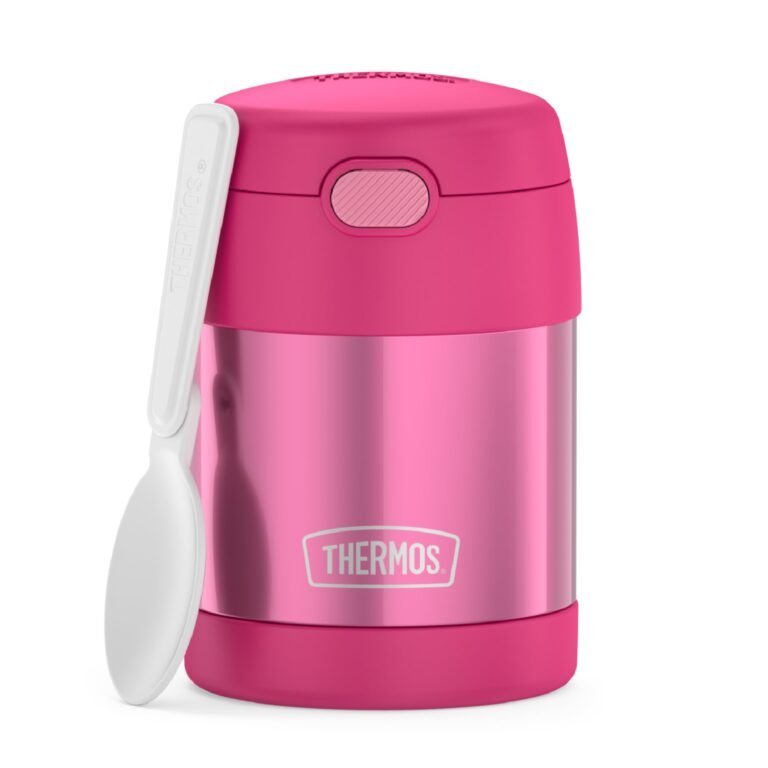 THERMOS FUNTAINER Kids Food Jar with Spoon, 10oz, Pink: Why It’s Trending in Clean Living
