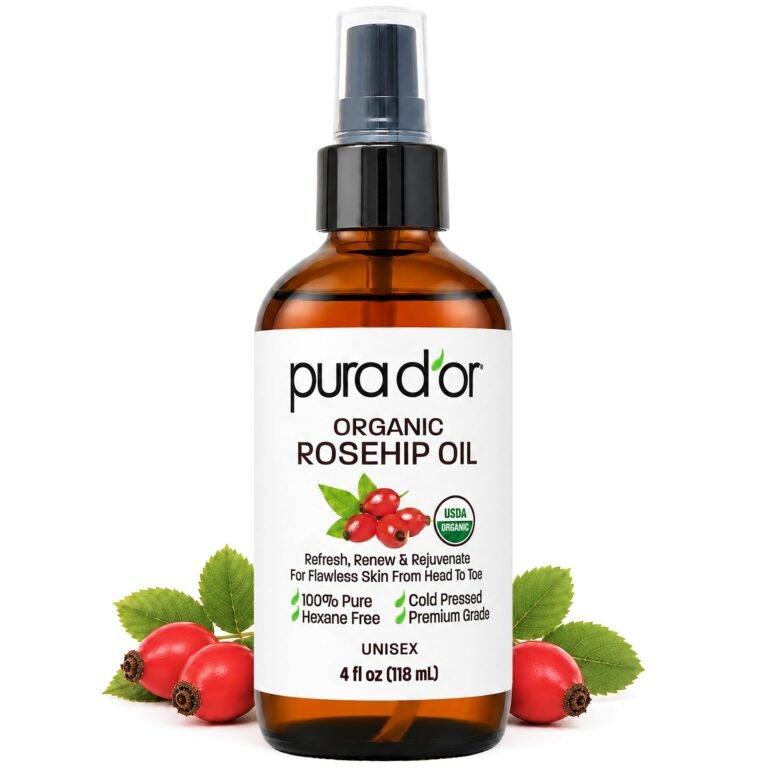 PURA D'OR USDA ORGANIC Rosehip Seed Oil Pure Cold-Press: Why It’s Trending in Health & Wellness