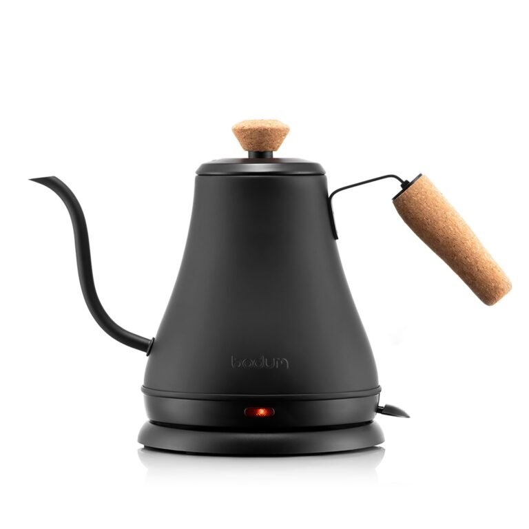Bodum 27oz Bistro Gooseneck Electric Water Kettle, Pour Over: Why It’s Trending in Kitchen Essentials