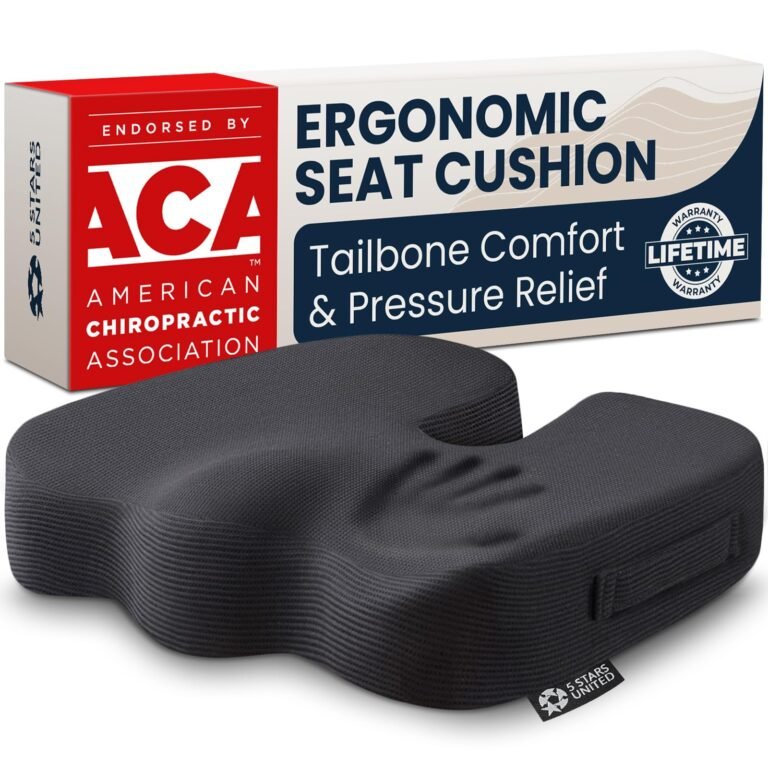 5 STARS UNITED Seat Cushion – Memory Foam Chair Cushion for : Why It’s Trending in Kitchen Essentials