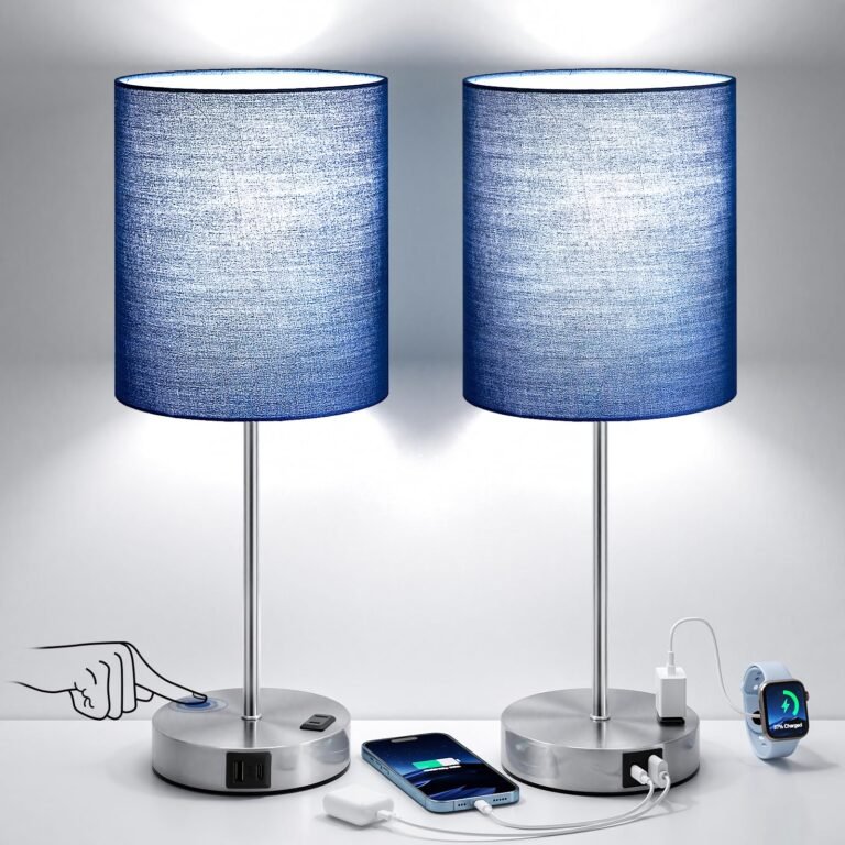 Fenmzee Touch Lamps for Bedroom Set of 2 – Dimmable, USB C+A: Why It’s Trending in Home Decor
