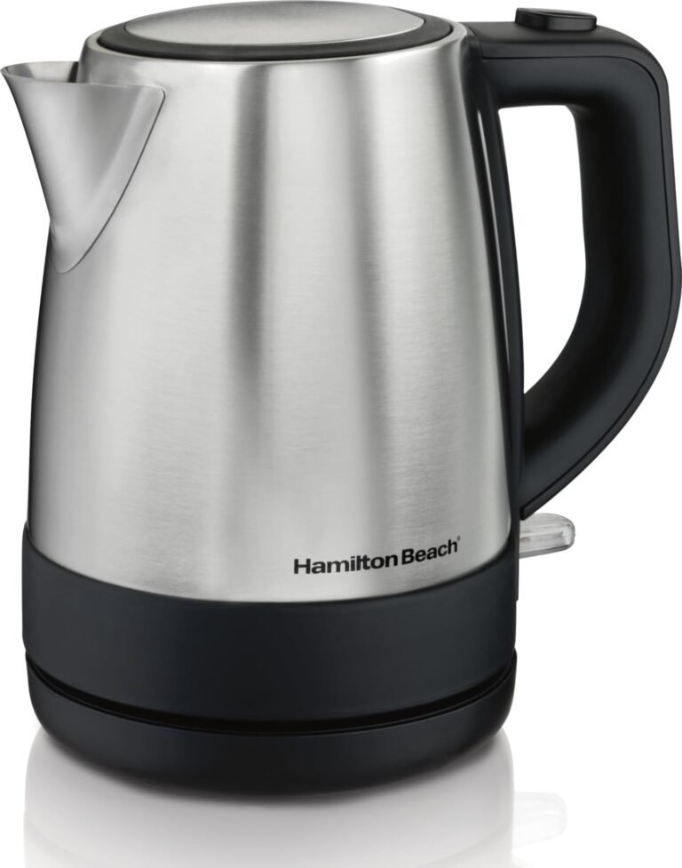 Hamilton Beach 1 Liter Electric Tea Kettle, Water Boiler &am: Why It’s Trending in Kitchen Essentials