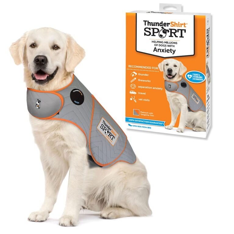 ThunderShirt for Dogs Calming Anxiety Vest, X Large, Platinu: Why It’s Trending in Pet Finds