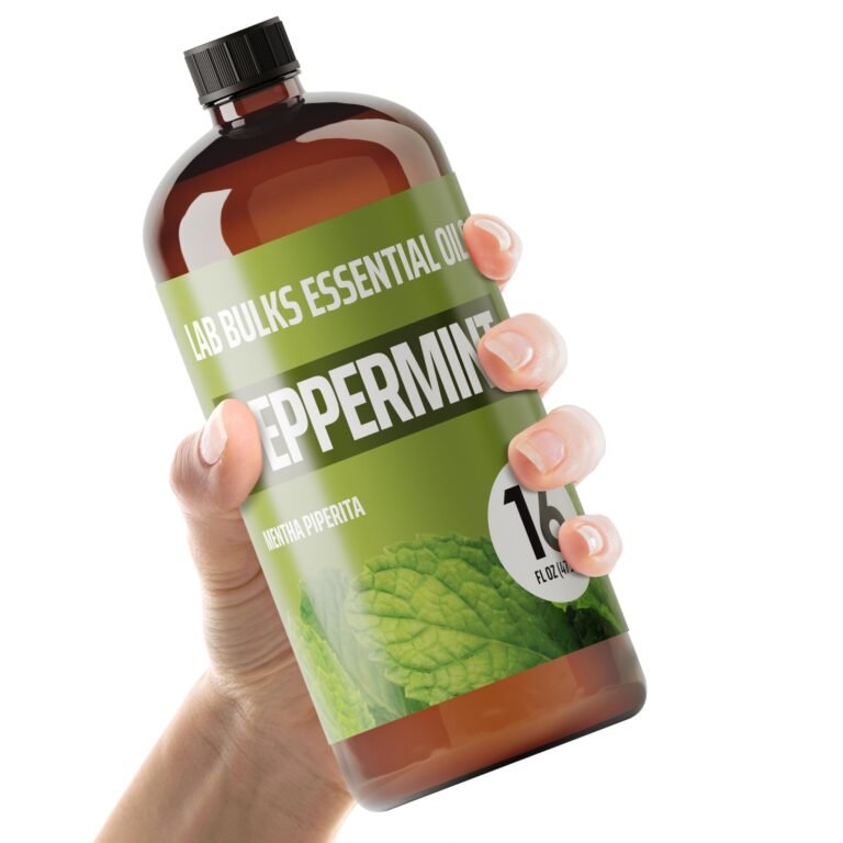 Lab Bulks Essential Oil Peppermint 16 oz Essential Oil | Pre: Why It’s Trending in Self-Care & Cozy