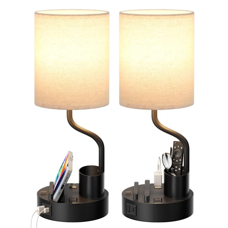 Fenmzee Bedside Lamps for Bedroom Set of 2 – Table Desk Lamp: Why It’s Trending in Home Decor