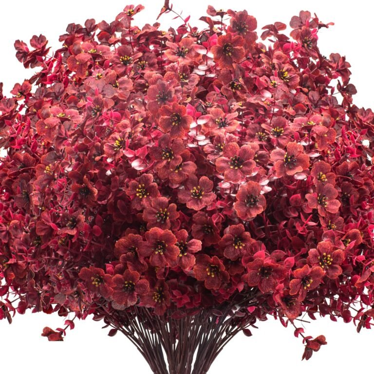 Grunyia 16 Bundles Artificial Boxwood Flowers Outdoor UV Res: Why It’s Trending in Home Decor