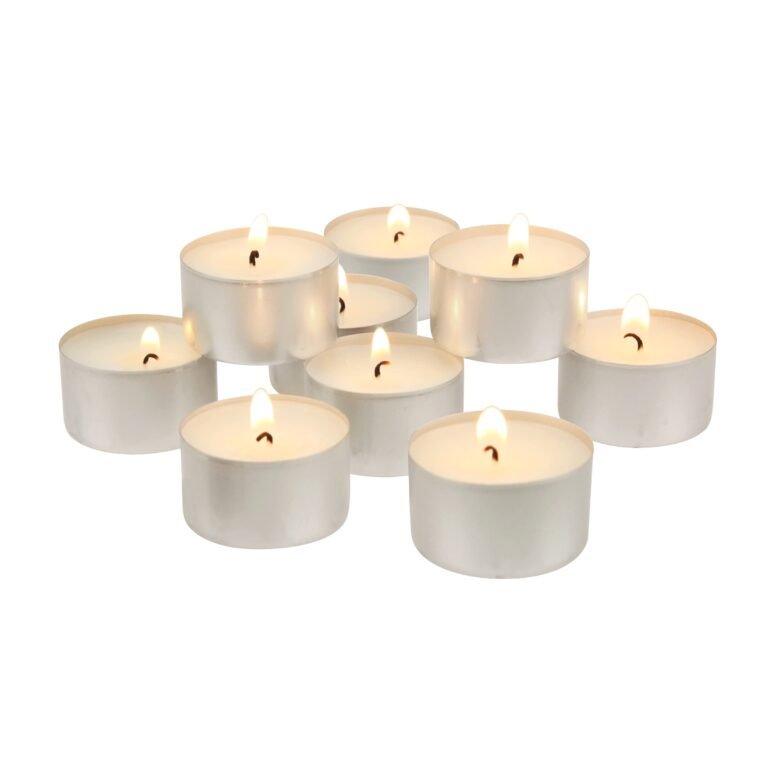 Stonebriar Unscented Long Burning White Tealight Candles, Bu: Why It’s Trending in Self-Care & Cozy