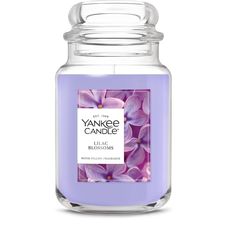Yankee Candle Lilac Blossoms Scented Candle, 22oz Large Jar : Why It’s Trending in Self-Care & Cozy