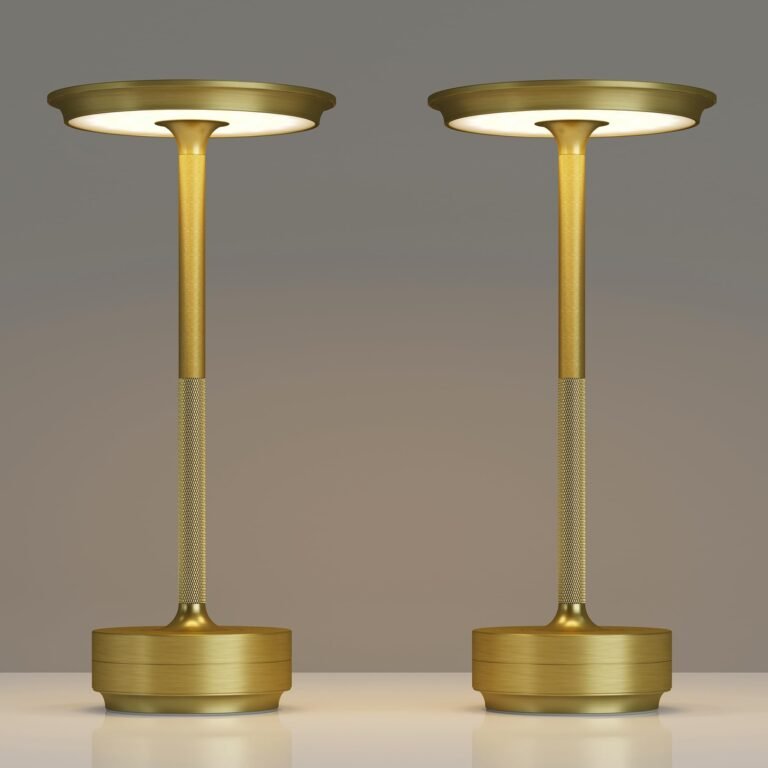 TBBGA 2 Pack Rechargeable Cordless Table Lamp, 5000mAh Batte: Why It’s Trending in Home Decor