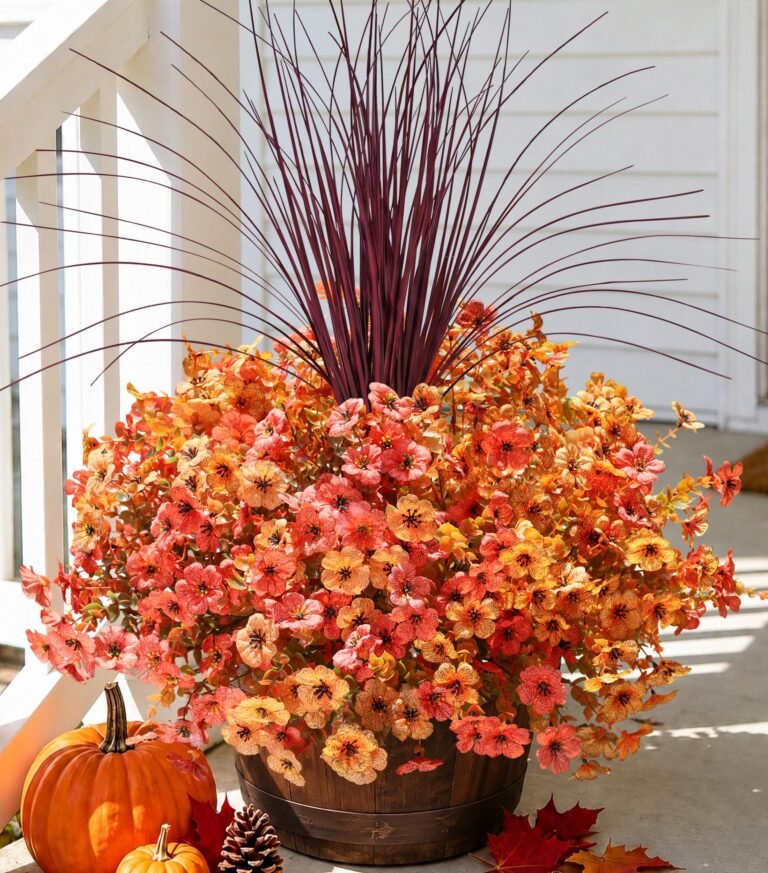 Fall Flowers Artificial Mums for Outdoors Autumn Decor, 12 B: Why It’s Trending in Home Decor