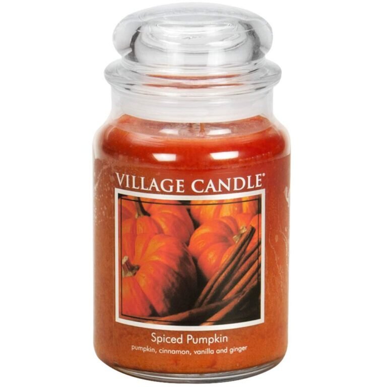 Village Candle Spiced Pumpkin Large Apothecary Jar, Scented : Why It’s Trending in Self-Care & Cozy