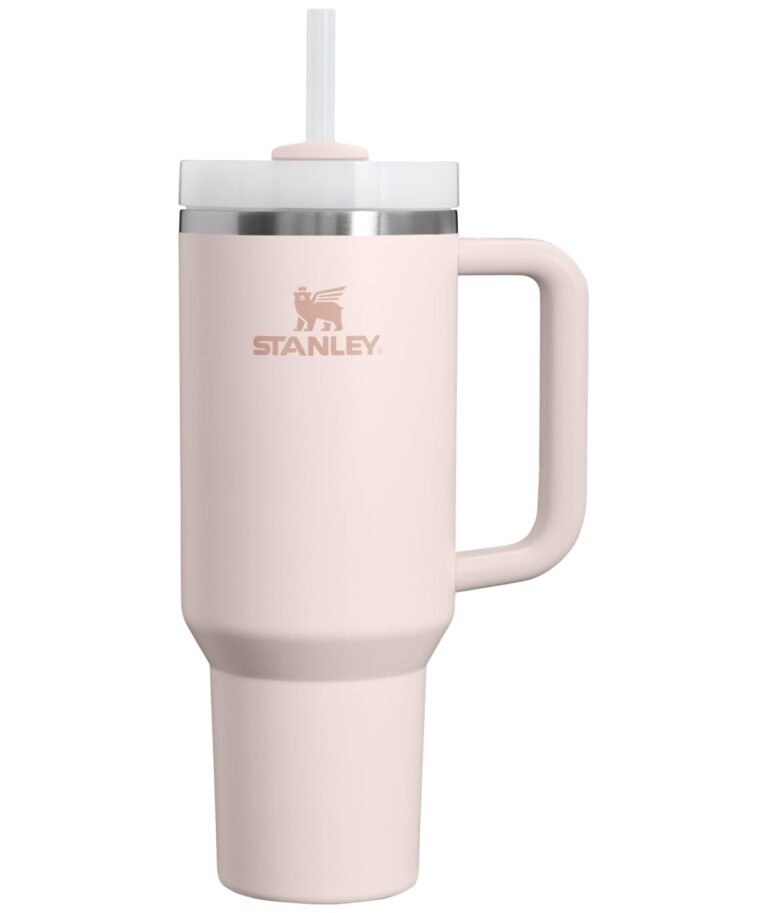 STANLEY Quencher H2.0 Flow State Tumbler, 40 oz, Rose Quartz: Why It’s Trending in Clean Living