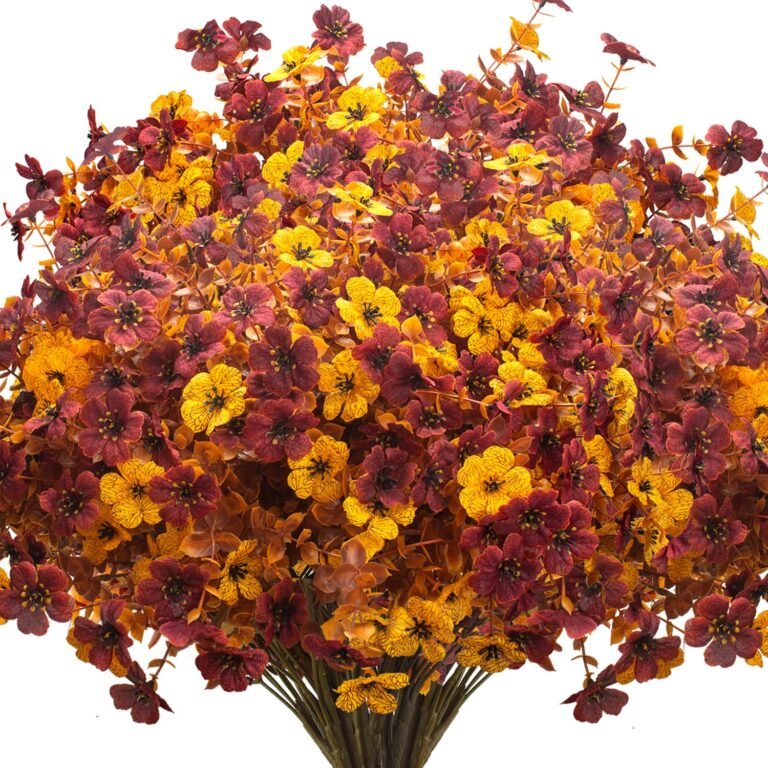 Grunyia 16 Bundles Artificial Fall Mums with Eucalyptus, Fau: Why It’s Trending in Home Decor