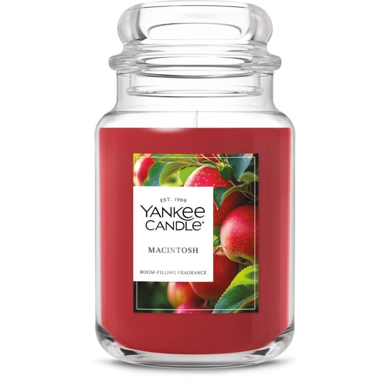 Yankee Candle Macintosh Scented Candle, 22oz Large Jar | Up : Why It’s Trending in Self-Care & Cozy