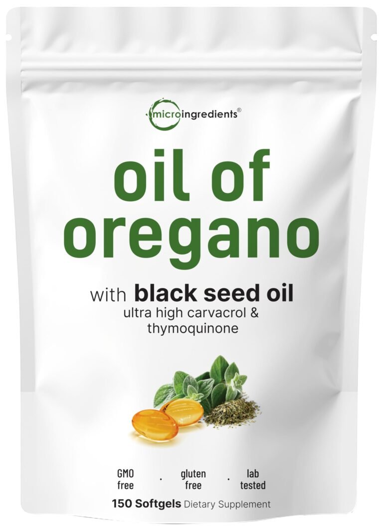 Micro Ingredients Oil of Oregano with Black Seed Oil, 150 So: Why It’s Trending in Health & Wellness
